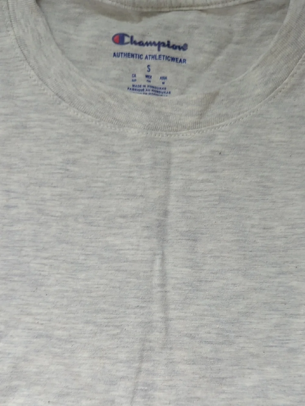 3 Champion Crewneck Tee Pack in Cream, White and Navy Trim - Picture 9 of 12